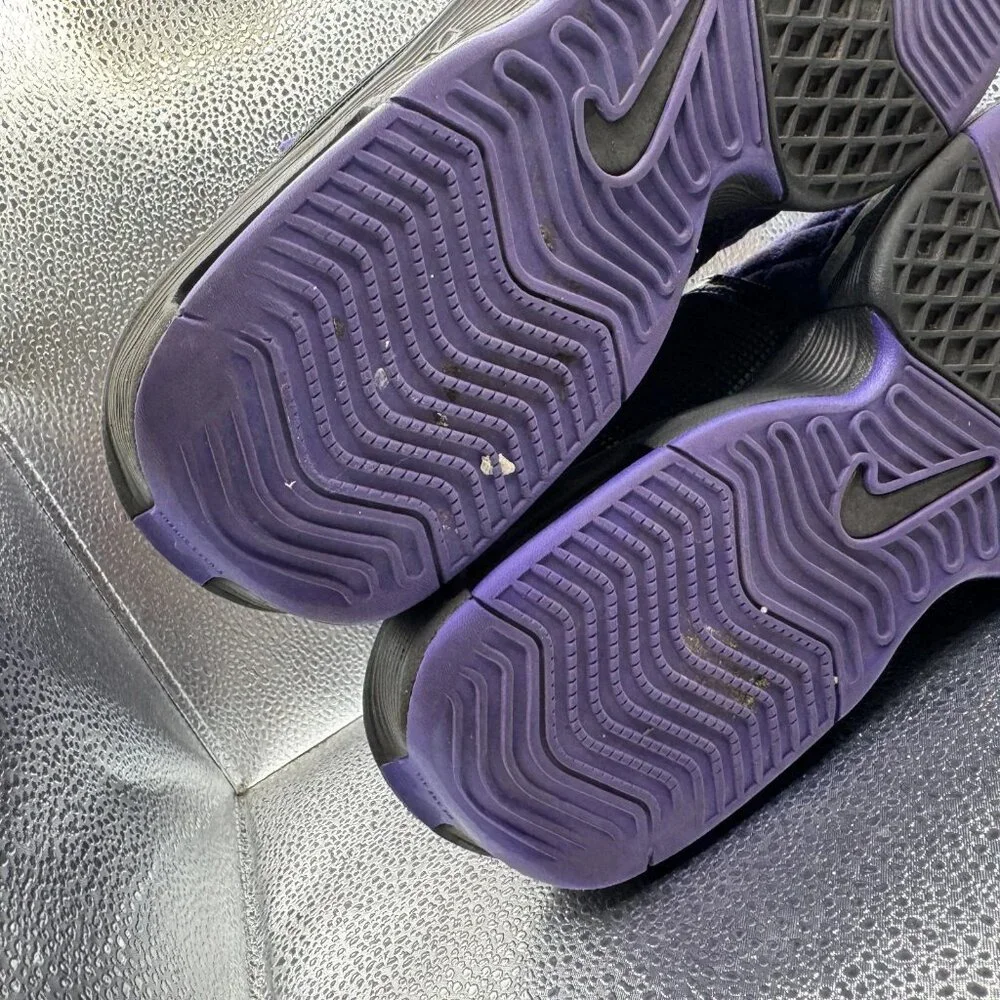 Size 9.5 Nike LeBron Witness 8 Lakers Purple Mens‎ Basketball Shoes FB2239-001